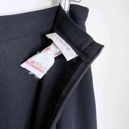 vintage laura ultra high rise chiffon layer wide leg dress pants - size 4