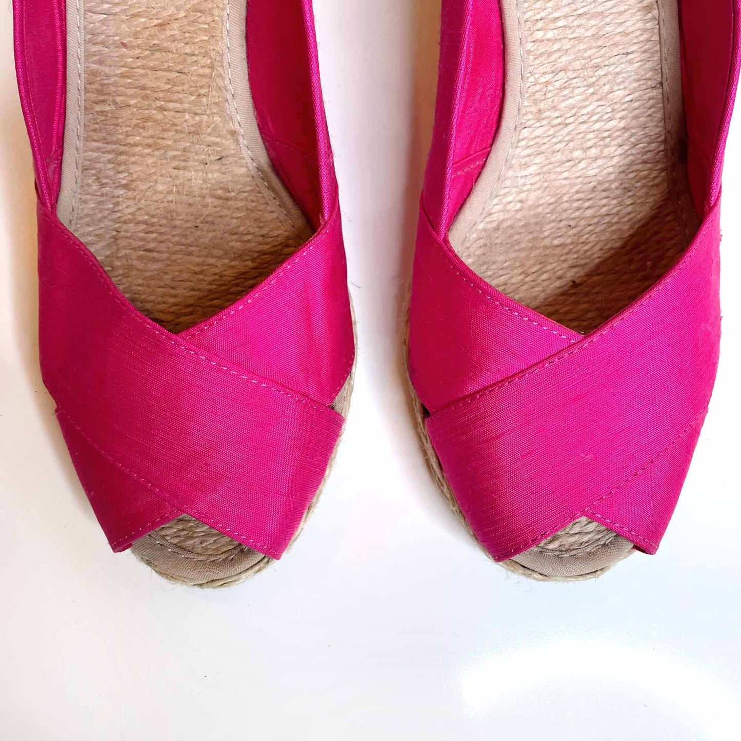 Lauren Ralph Lauren Cecelia wedge espradilles - size 7