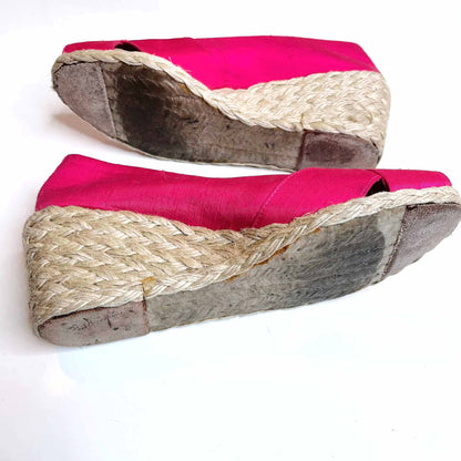 Lauren Ralph Lauren Cecelia wedge espradilles - size 7