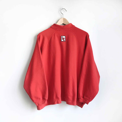 Vintage Liz Claiborne 1/4 zip collared sweatshirt - size Medium