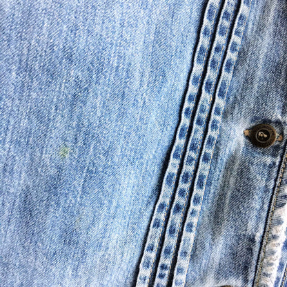 Vintage Liz Claiborne cropped denim button down - size 4