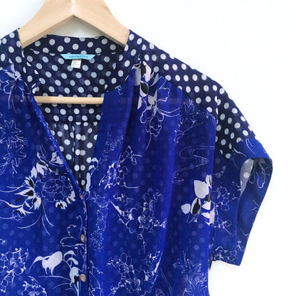 Leifnotes Times Two hi lo Blouse - size 0