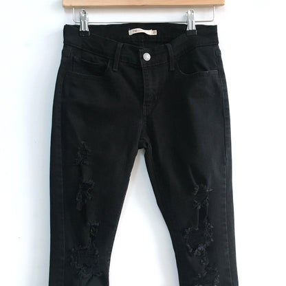 Levi's 710 Super Skinny Destroy - size 27