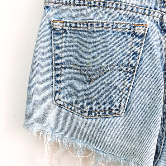 Levi's high rise cut-off shorts - size 7