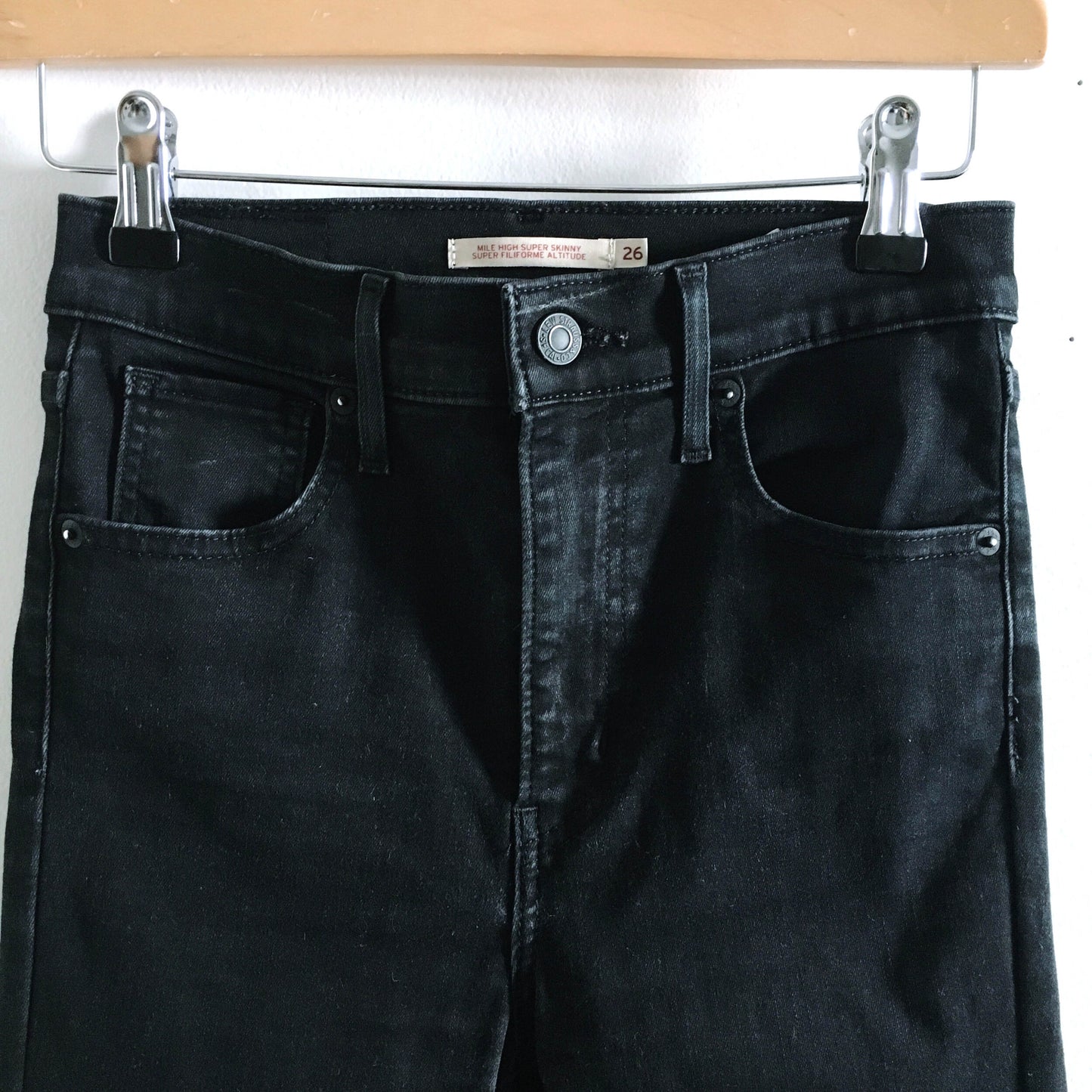 Levi's Mile High Super Skinny - size 26