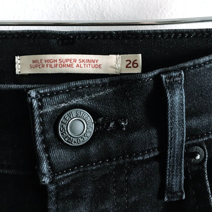 Levi's Mile High Super Skinny - size 26