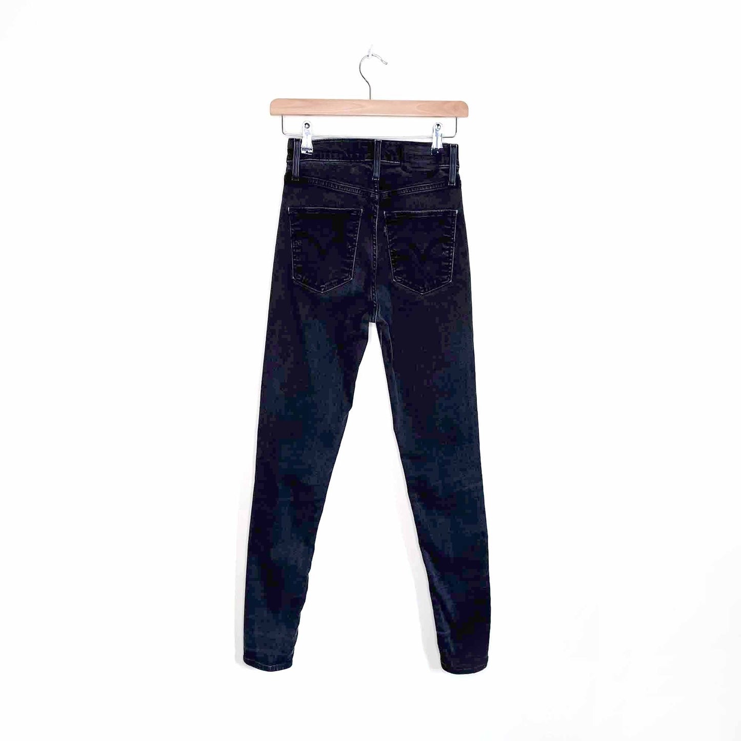 levi's mile high super skinny in faded ink - size 26
