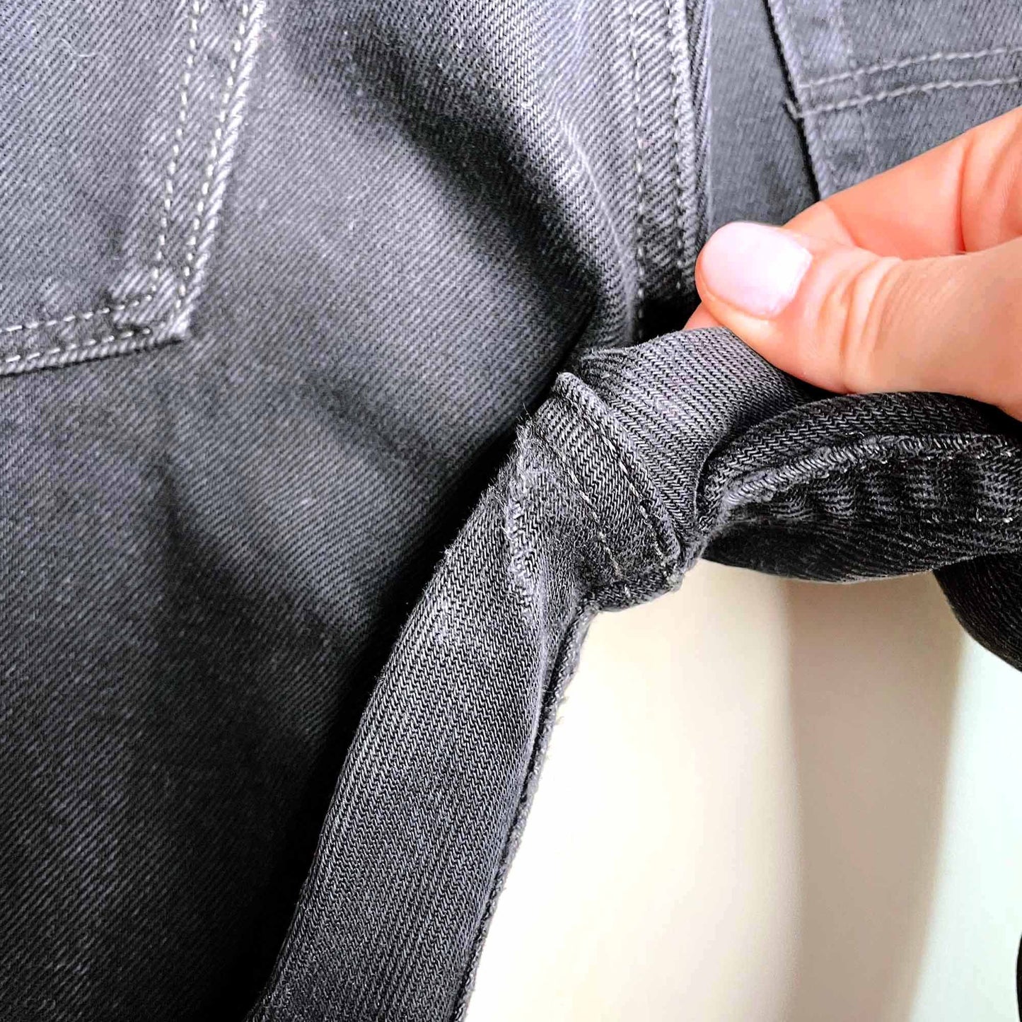 levi's mens black 505 straight regular fit jeans - size 33
