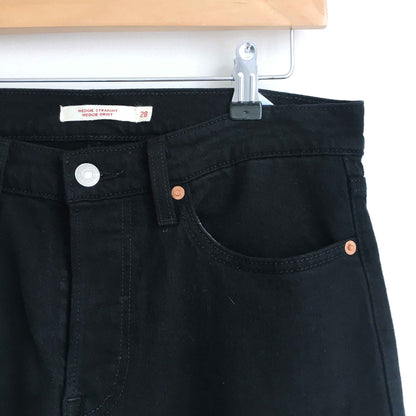 Levi's Wedgie Straight High Rise Jean - size 28