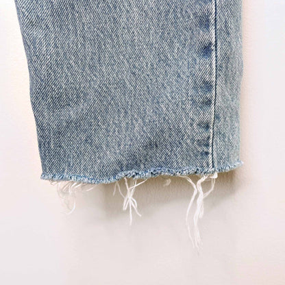 Levi's high rise wedgie straight two-toned jeans - size 26