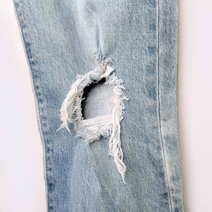 Levi's high rise wedgie straight two-toned jeans - size 26