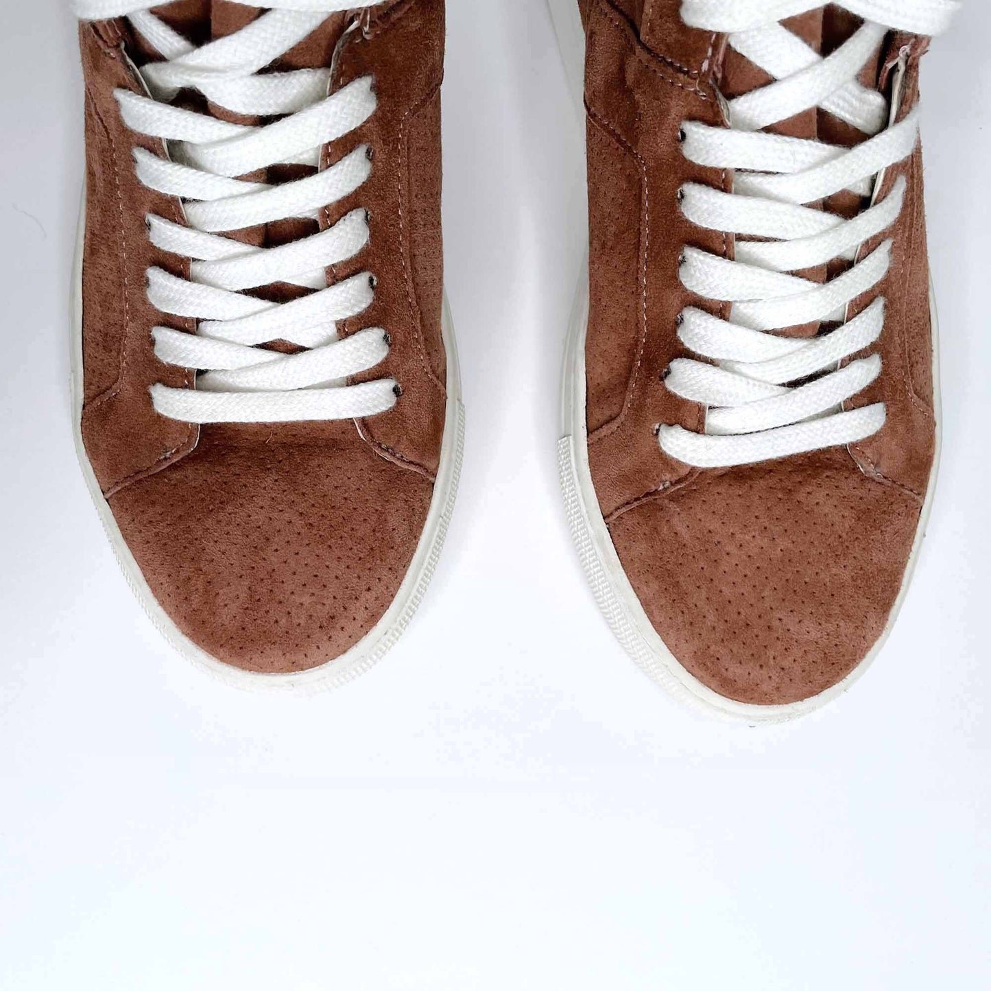 liebeskind berlin suede high top trainers - size 36
