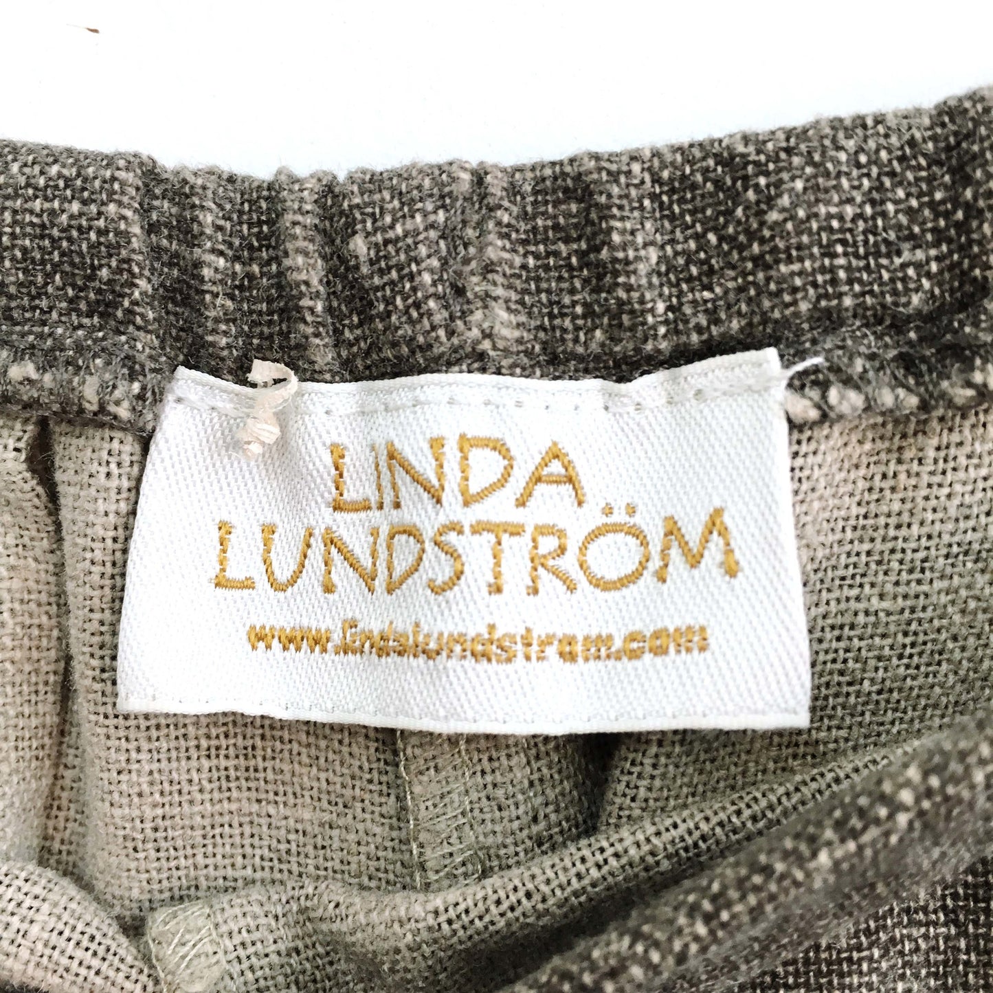 Linda Lundstrom linen pants - size Sm/M