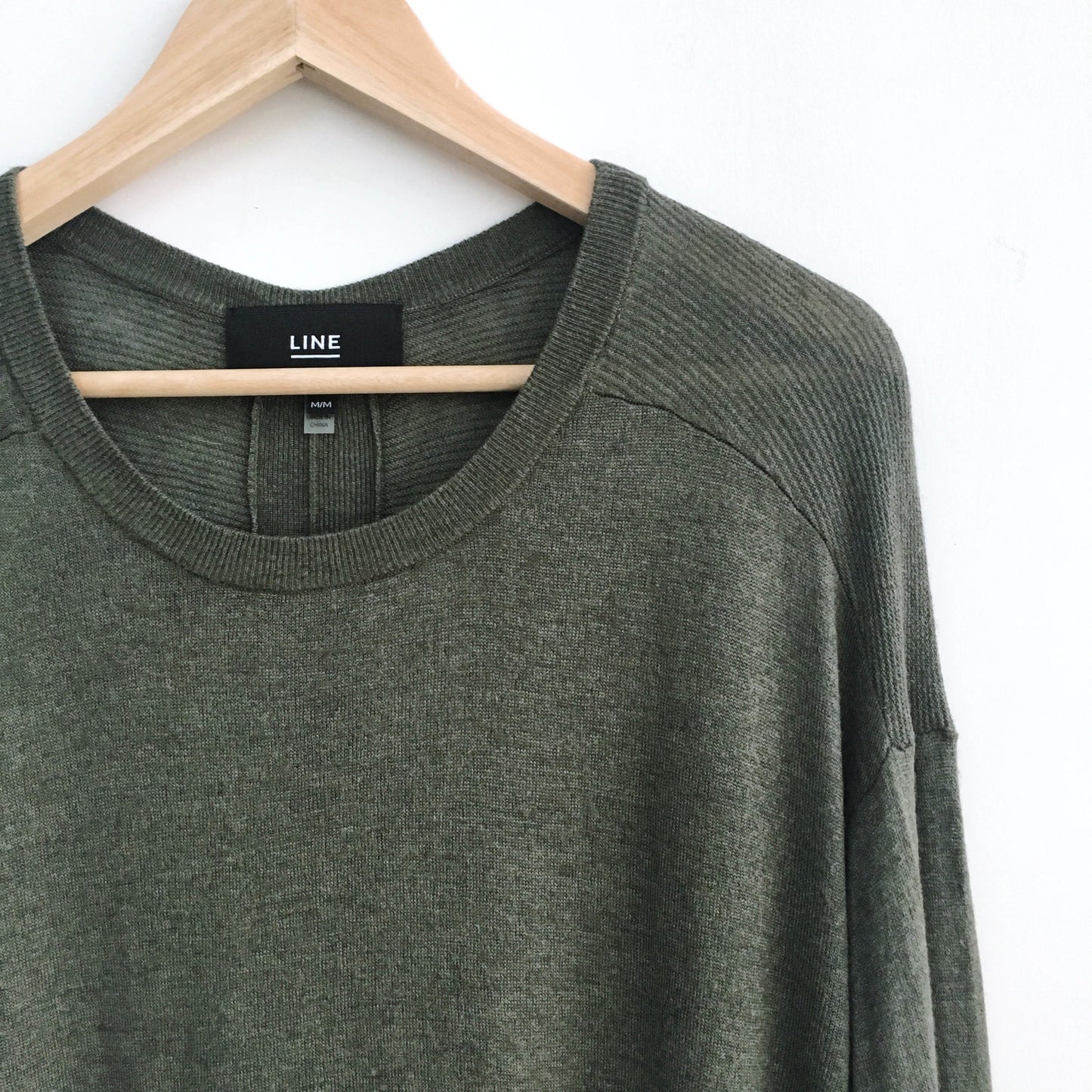 LINE Cashmere Blend Sweater - size Medium