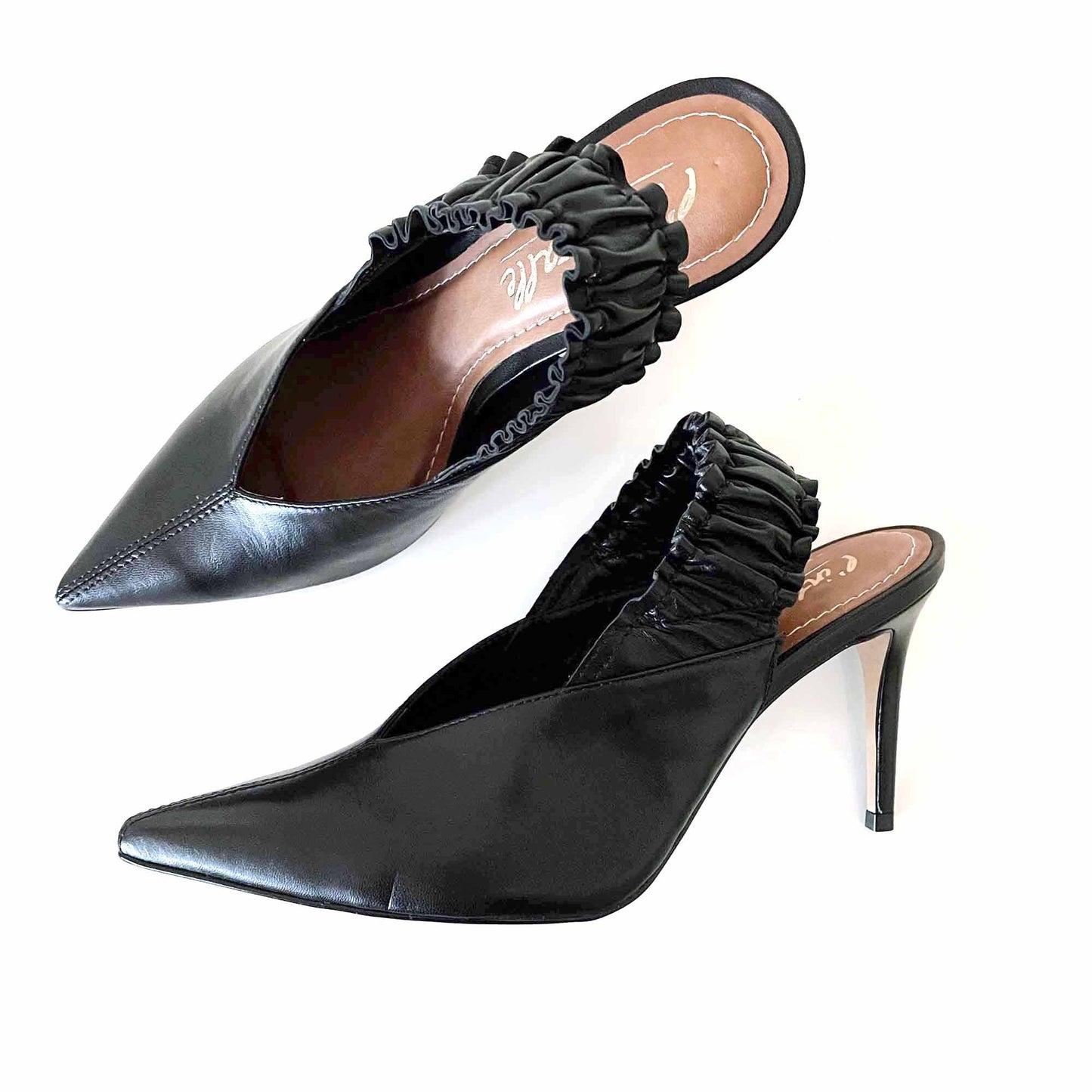 nwt l'intervalle geranium slingback leather pumps - size 9