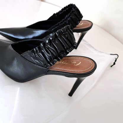 nwt l'intervalle geranium slingback leather pumps - size 9