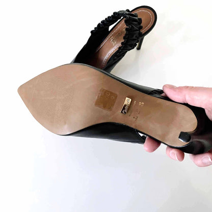 nwt l'intervalle geranium slingback leather pumps - size 9