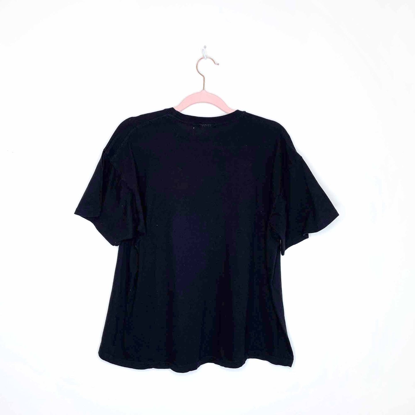 boohoo rebelle leopard lips tee - size 14