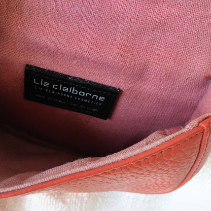 vintage liz claiborne leather cross body belt bag