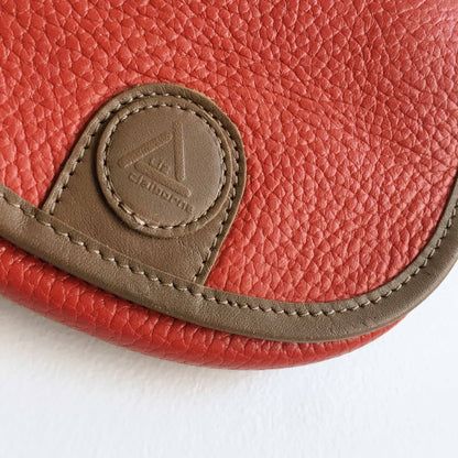 vintage liz claiborne leather cross body belt bag