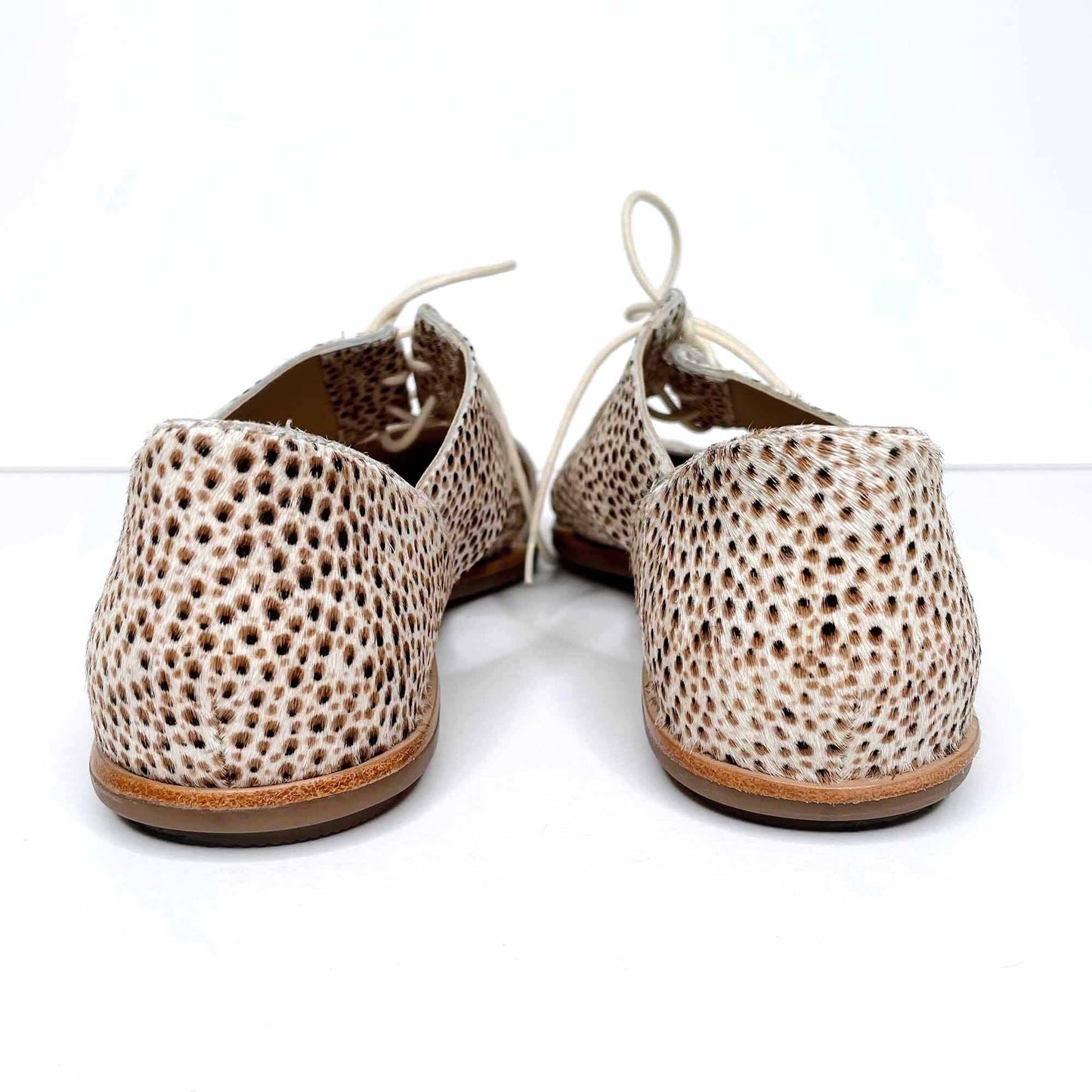 loeffler randall willa spotted cut-out oxfords - size 7.5