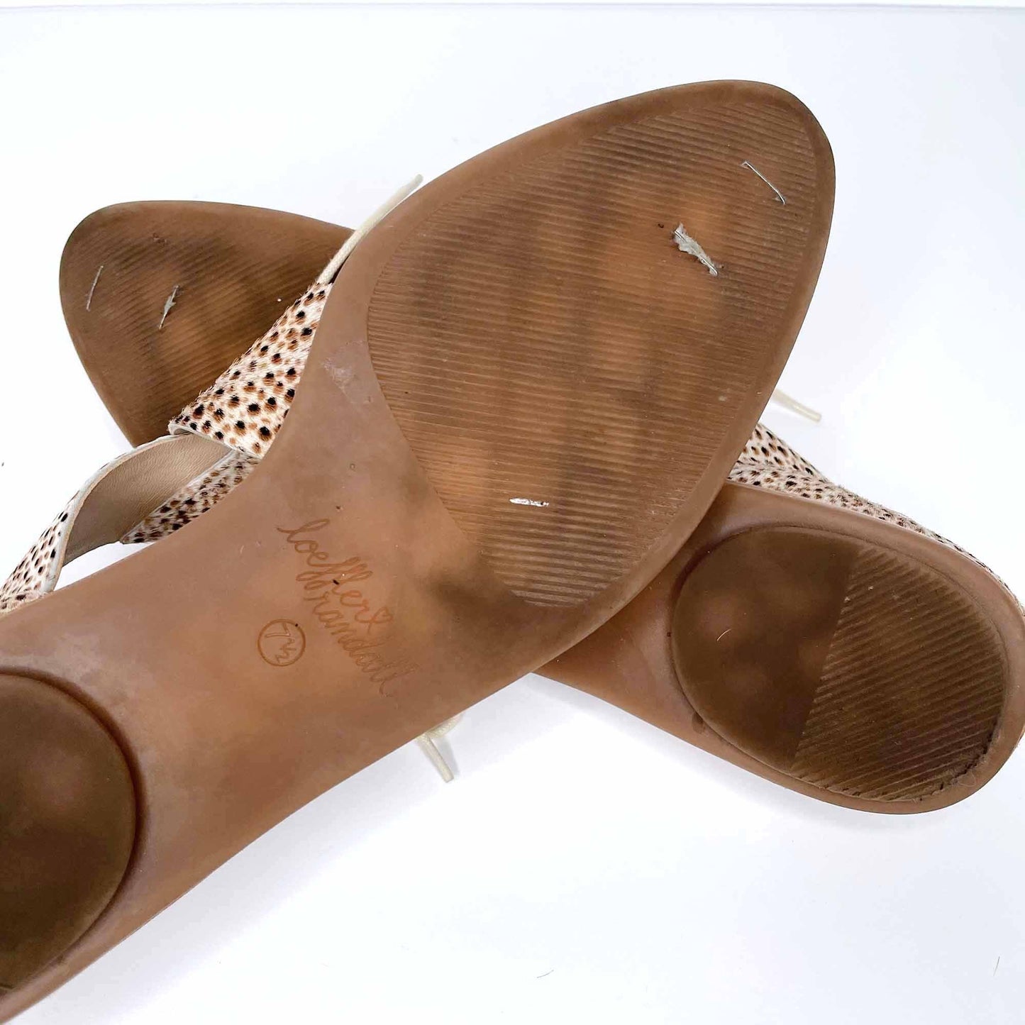 loeffler randall willa spotted cut-out oxfords - size 7.5