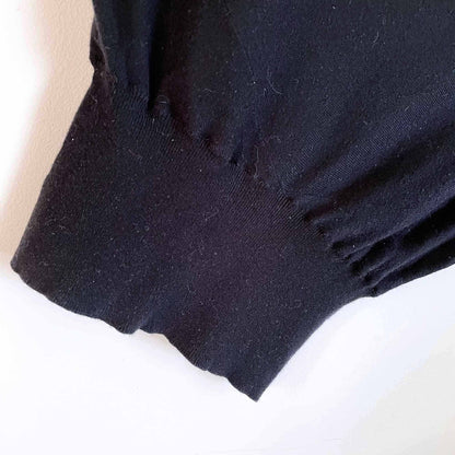 ann taylor LOFT cowl neck short sleeve sweater - size medium