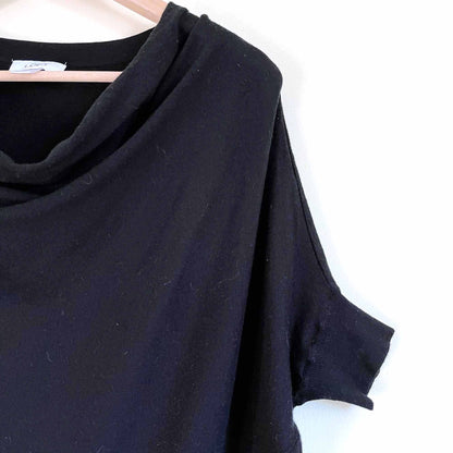 ann taylor LOFT cowl neck short sleeve sweater - size medium