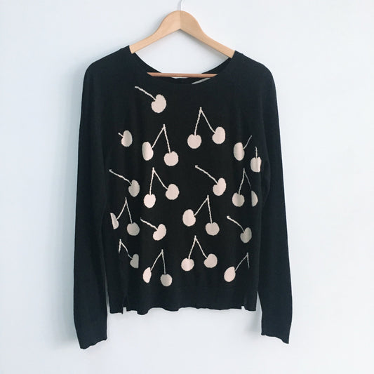 Loft by Ann Taylor Cherry Sweater - size Medium