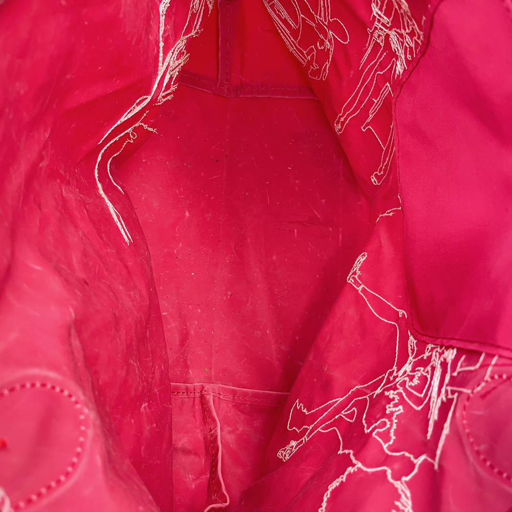 longchamp le pliage 3103 embroidered tote bag