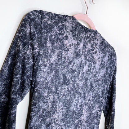 nwt uo honey punch knot-front maxi dress - size medium