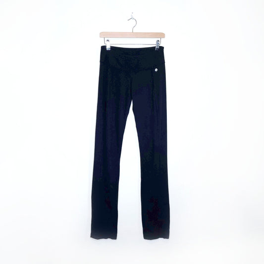 lululemon straight slim yoga pant with belt loops - size 6