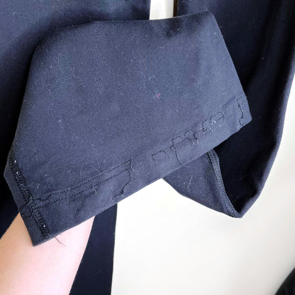 lululemon groove flare pants with purple waistband - size 4