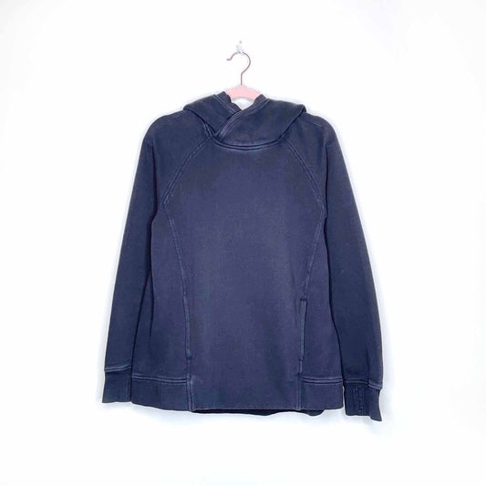 lululemon black hooded sweatshirt N60416 - size 8