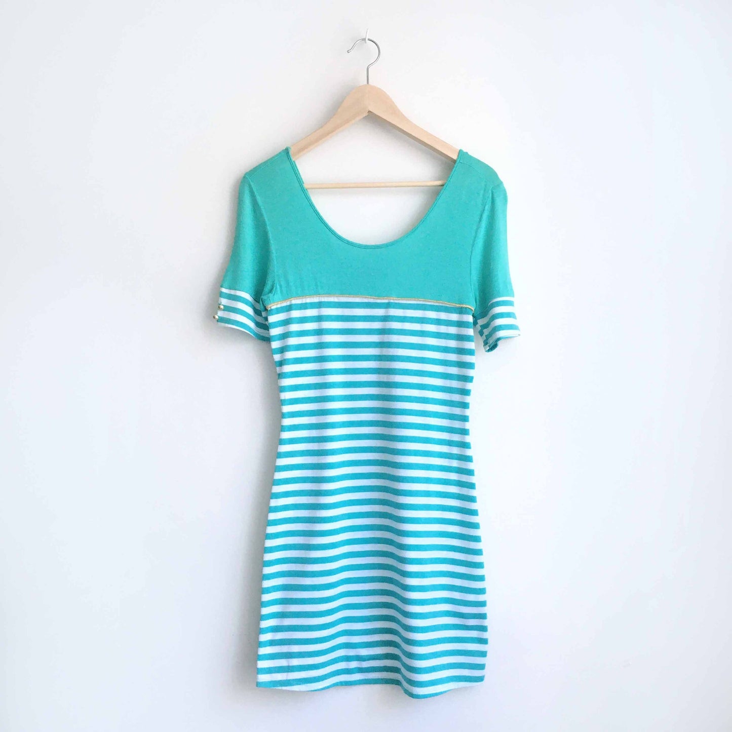 lucca couture striped sailor dress - size small