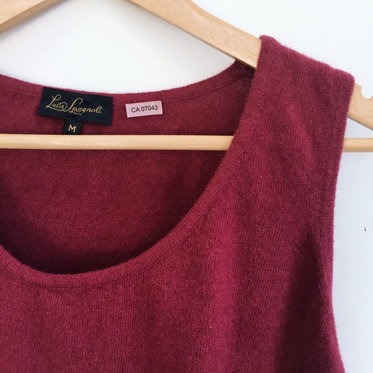 Luisa Spagnoli Cashmere Tank - Size Medium