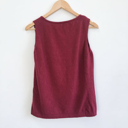 Luisa Spagnoli Cashmere Tank - Size Medium