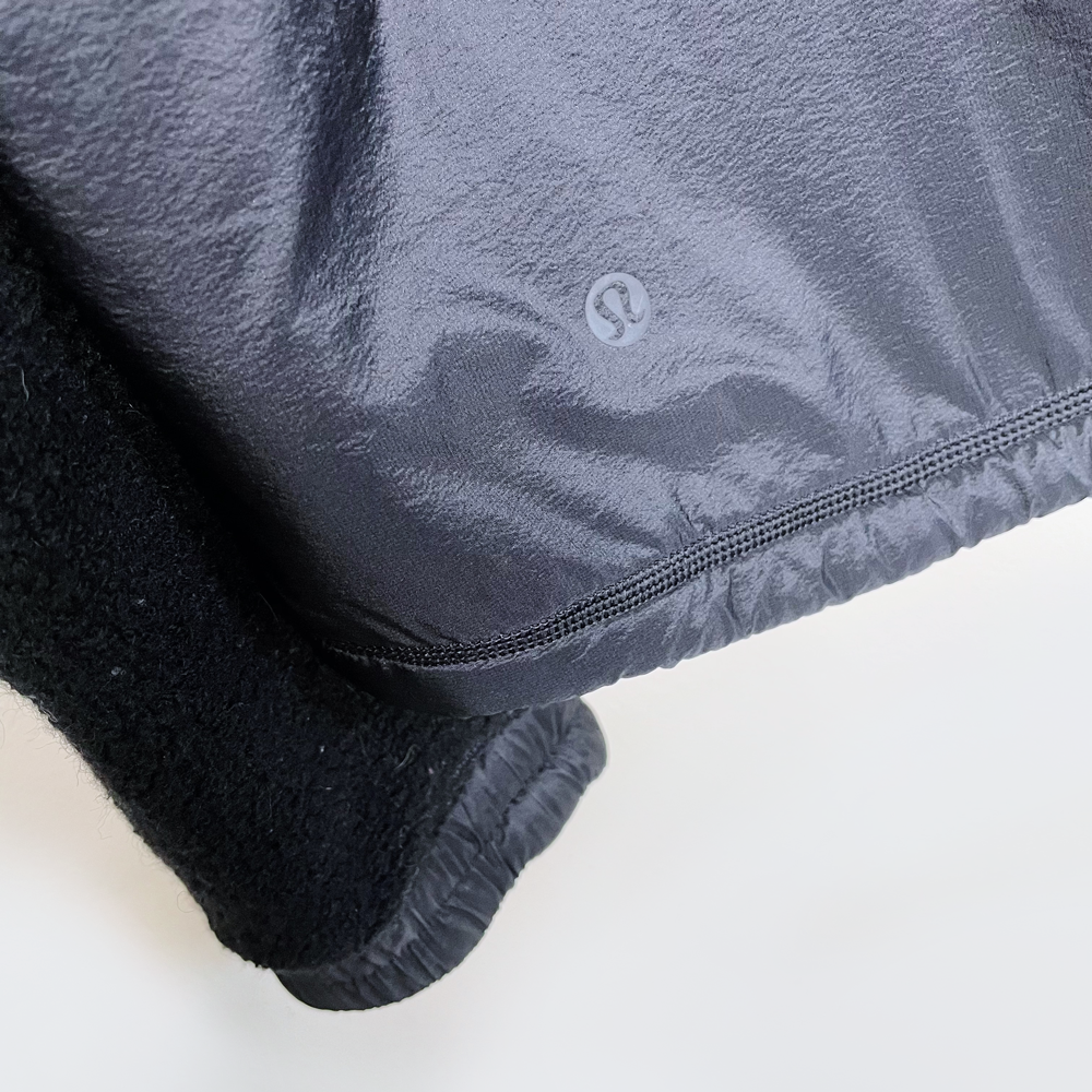 lululemon 2019 black sherpa go cozy jacket - size 12