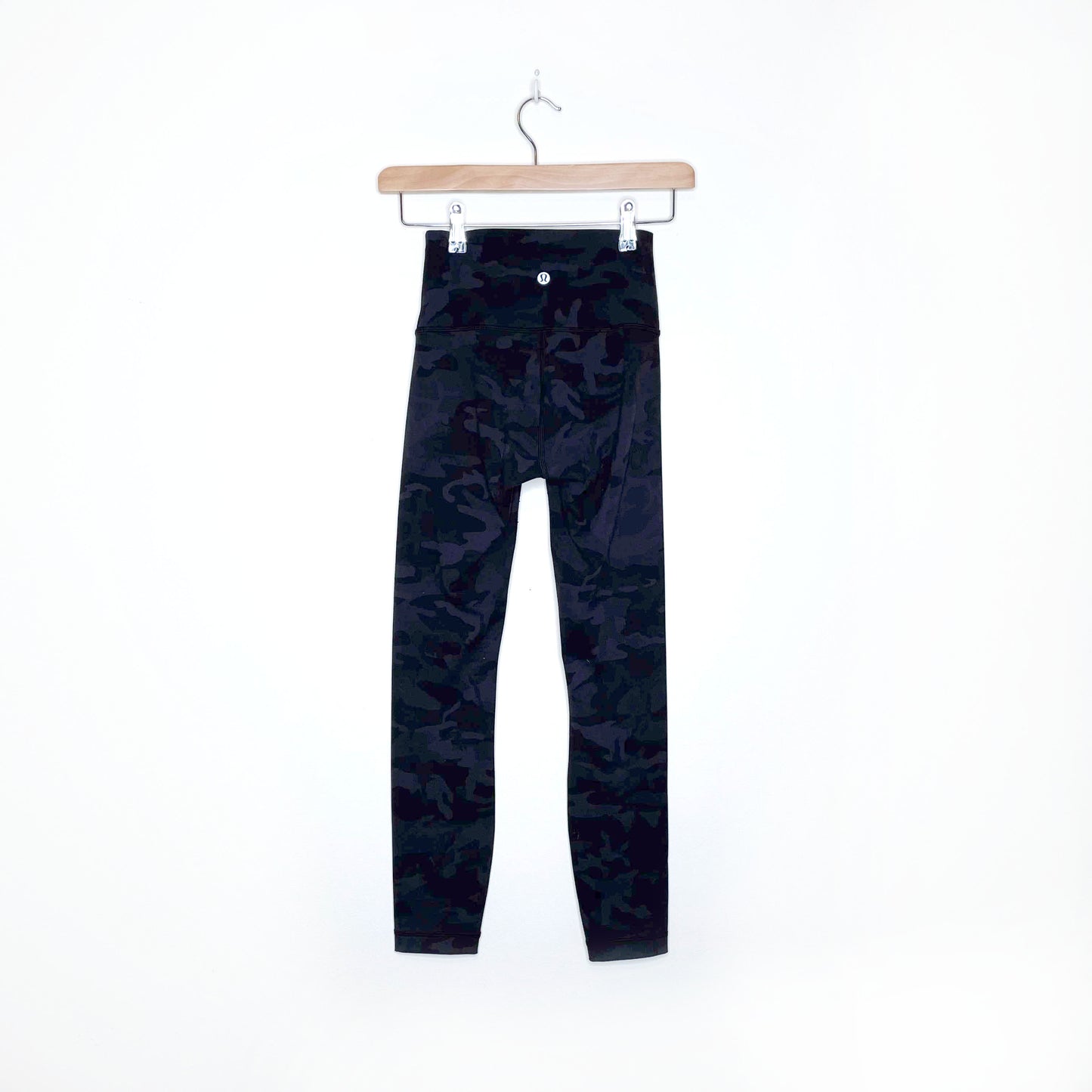 2020 lululemon wunder under high rise camo tights full on luon - size 2