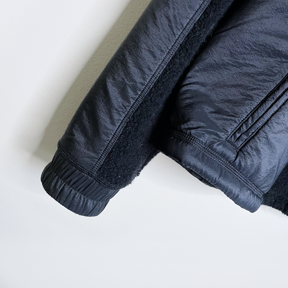 lululemon 2019 black sherpa go cozy jacket - size 12