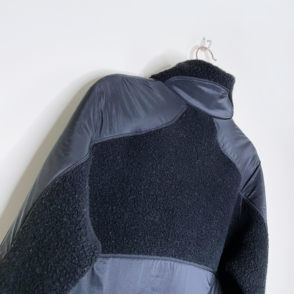lululemon 2019 black sherpa go cozy jacket - size 12