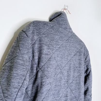 lululemon forever warm reversible quilted bomber jacket - size 4