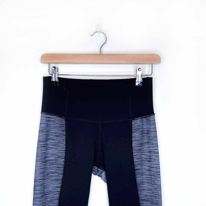 lululemon groove panelled bootcut flare yoga pants - size 4