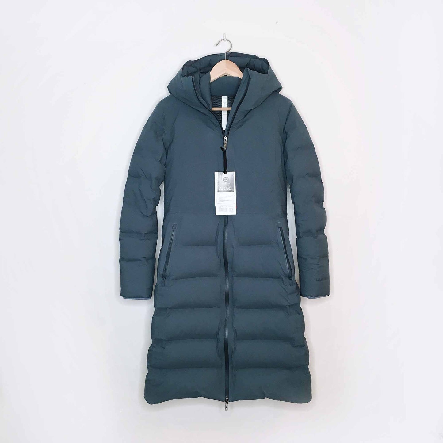 lululemon Sleet Street long down puffer jacket - size 6