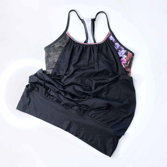 lululemon no limits tank spring has sprung - size 8