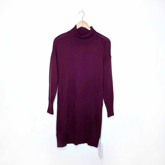 nwt lululemon softer still sweater dress with cashmere - size xs