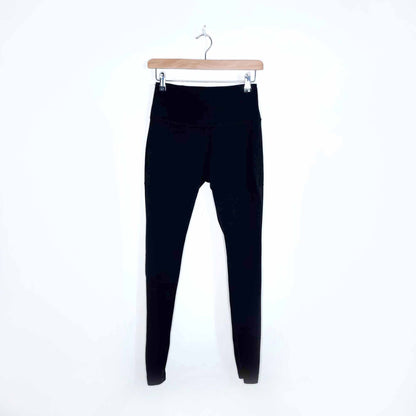 rare lululemon lab high rise wunder under mesh back leggings - size 6