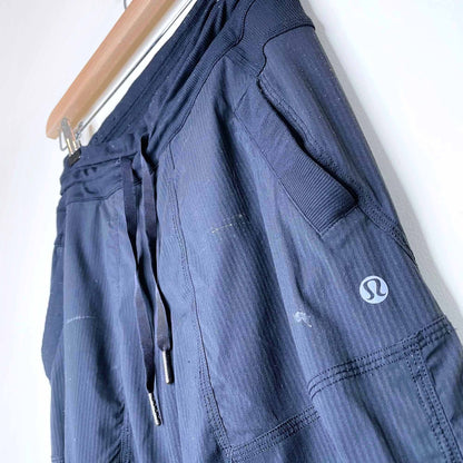 lululemon mid-rise lined dance studio on the move pants - size 4