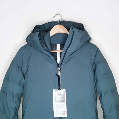 lululemon Sleet Street long down puffer jacket - size 6