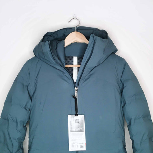 lululemon Sleet Street long down puffer jacket - size 6